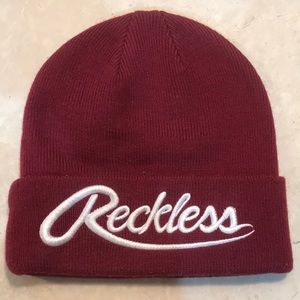 Maroon Reckless Beanie